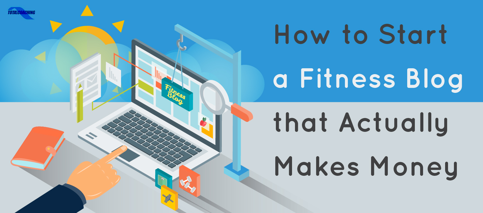 Start a fitness blog