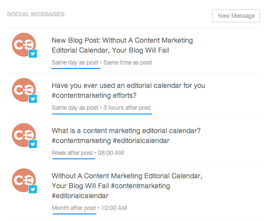 Coschedule titles