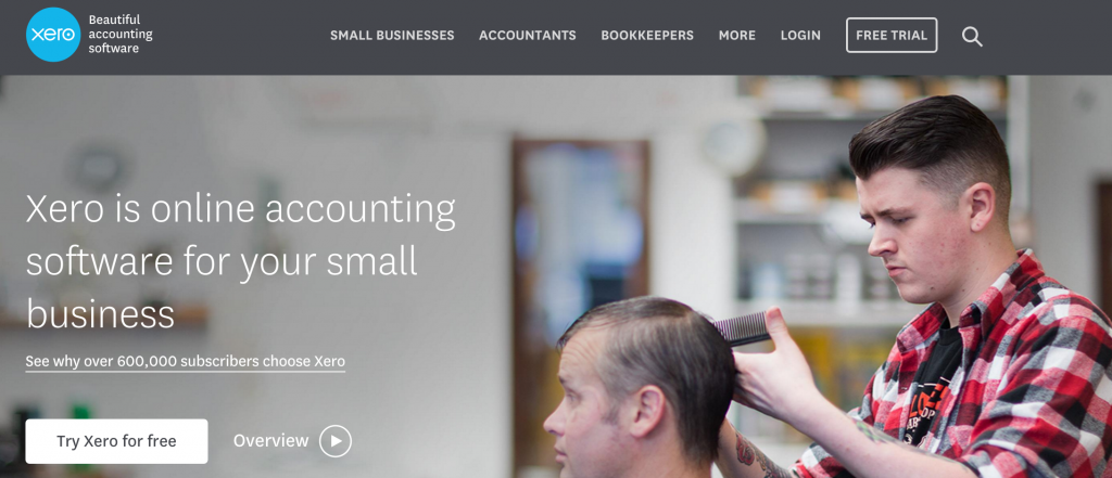 Xero for accounting