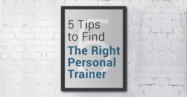 5 Tips to Find The Right Personal Trainer