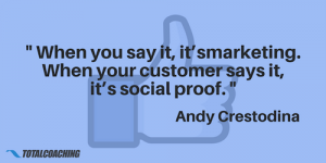 Social proof - Andy Crestodina