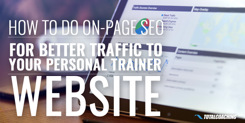 on-page seo personal trainer websites