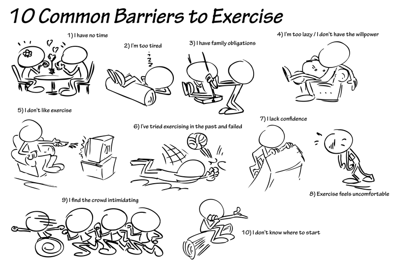 Exercise hurdles